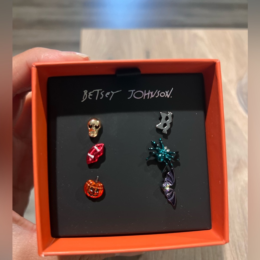 Betsey Johnson Halloween earrings